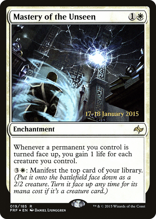 Mastery of the Unseen [Fate Reforged Prerelease Promos]