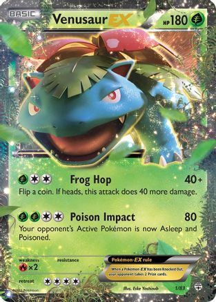 Venusaur EX (1/83) [XY: Generations] | Silver Goblin