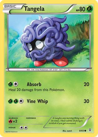 Tangela (8/83) [XY: Generations] | Silver Goblin