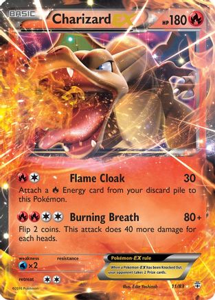 Charizard EX (11/83) [XY: Generations] | Silver Goblin