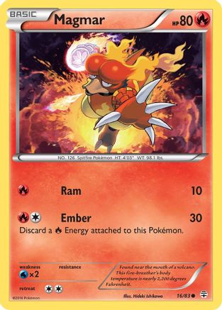 Magmar (16/83) [XY: Generations] | Silver Goblin