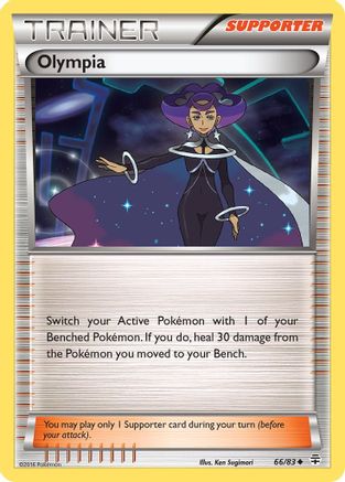 Olympia (66/83) [XY: Generations] | Silver Goblin