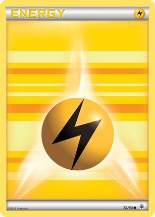 Lightning Energy (78/83) [XY: Generations] | Silver Goblin