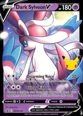 Dark Sylveon V (SWSH134) (Jumbo Card) [Sword & Shield: Black Star Promos] | Silver Goblin