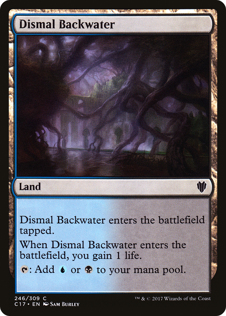 Dismal Backwater [Commander 2017] | Silver Goblin