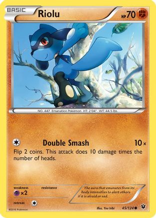 Riolu (45/124) [XY: Fates Collide] | Silver Goblin