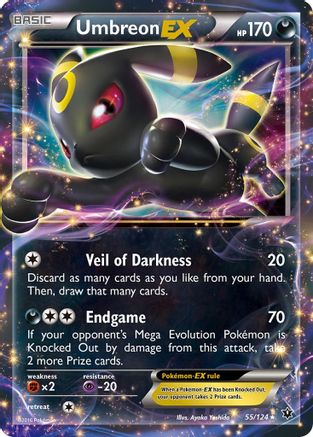 Umbreon EX (55/124) [XY: Fates Collide] | Silver Goblin