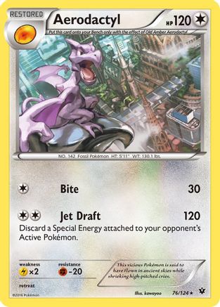Aerodactyl (76) - XY  Fates Collide