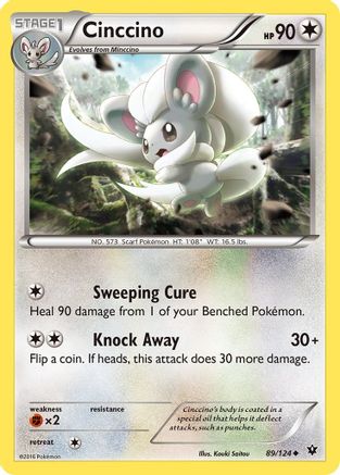 Cinccino (89/124) [XY: Fates Collide] | Silver Goblin