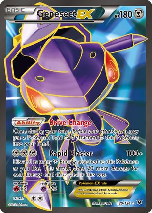 Genesect EX (120/124) [XY: Fates Collide] | Silver Goblin