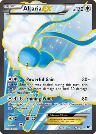 Altaria EX (Full Art) (123) Holofoil - XY  Fates Collide