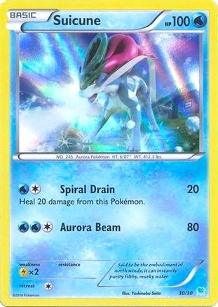 Suicune (30/30) [XY: Trainer Kit 3 - Suicune] | Silver Goblin