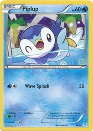 Piplup (16/30) [XY: Trainer Kit 3 - Suicune] | Silver Goblin