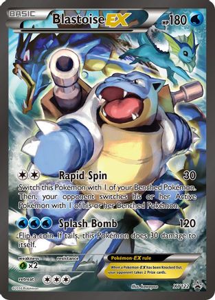 Blastoise EX (XY122) [XY: Black Star Promos] | Silver Goblin