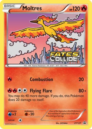 Moltres (XY127) [XY: Black Star Promos] | Silver Goblin