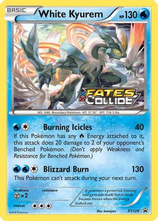 White Kyurem (XY128) [XY: Black Star Promos] | Silver Goblin