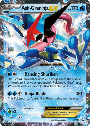 Ash-Greninja EX (XY133) [XY: Black Star Promos] | Silver Goblin