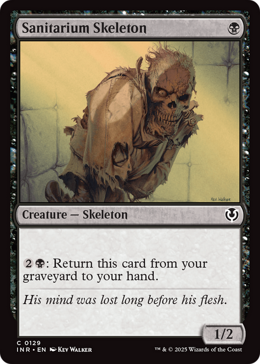 Sanitarium Skeleton (129) - Innistrad Remastered