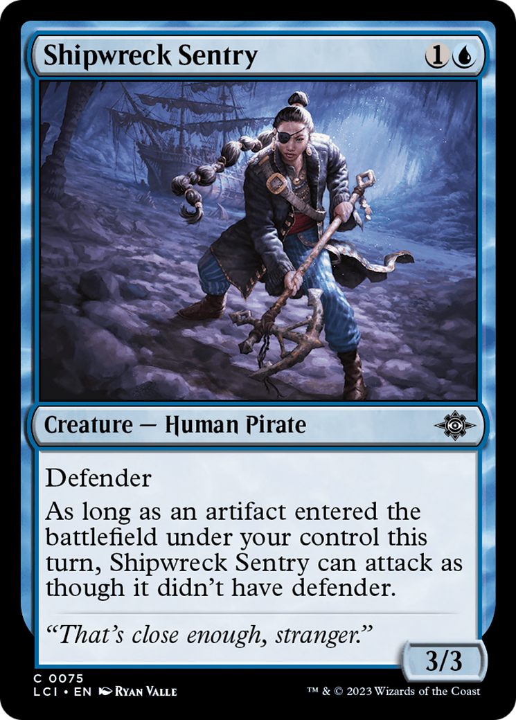 Shipwreck Sentry [The Lost Caverns of Ixalan] | Silver Goblin