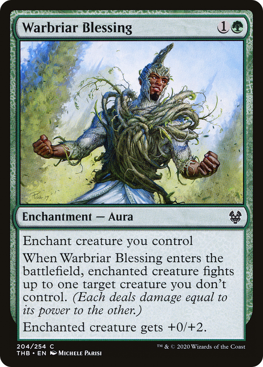 Warbriar Blessing [Theros Beyond Death] Foil