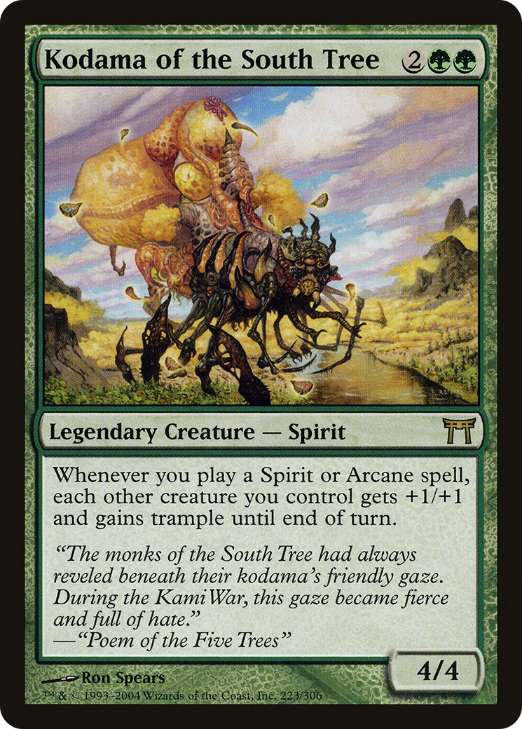 Kodama of the South Tree [Champions of Kamigawa] Foil