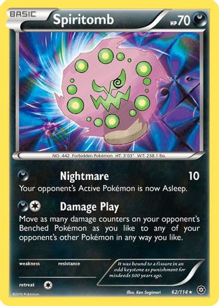 Spiritomb (62/114) [XY: Steam Siege] | Silver Goblin