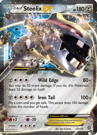 Steelix EX (67/114) [XY: Steam Siege] | Silver Goblin