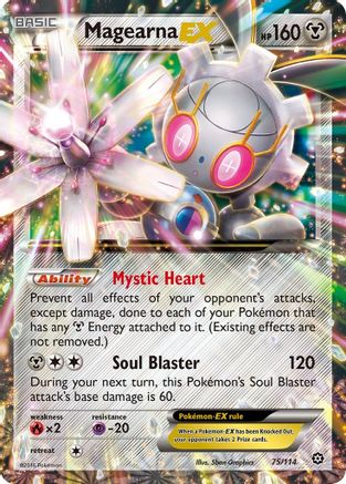 Magearna EX (75/114) [XY: Steam Siege]