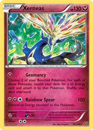 Xerneas (96/146) (Theme Deck Exclusive) [XY: Base Set] | Silver Goblin