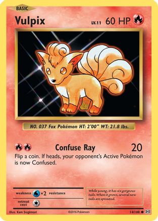 Vulpix (14/108) [XY: Evolutions] | Silver Goblin