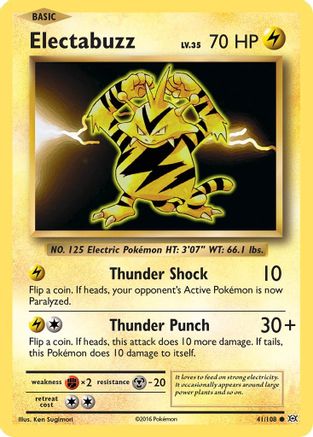 Electabuzz (41/108) [XY: Evolutions] | Silver Goblin