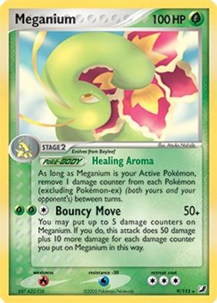 Meganium (9/115) (Theme Deck Exclusive) [EX: Unseen Forces]