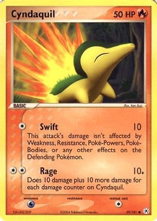 Cyndaquil (59/101) [EX: Battle Stadium] | Silver Goblin