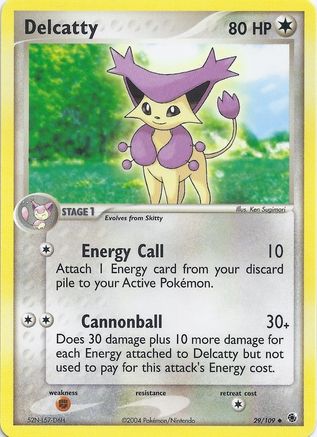 Delcatty (29/109) [EX: Battle Stadium] | Silver Goblin