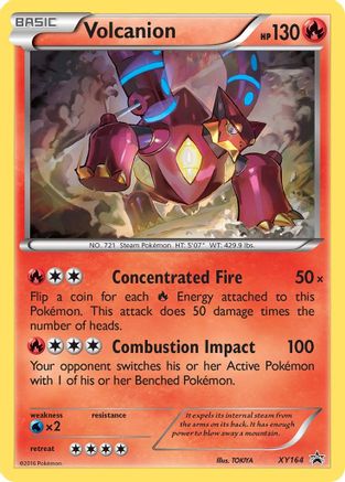 Volcanion - XY164 (XY164) Holofoil - XY Promos