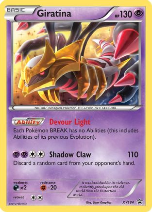 Giratina - XY184 (XY184) Holofoil - XY Promos