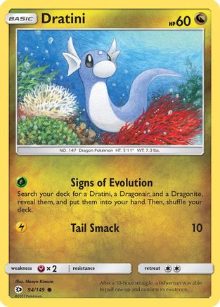 Dratini (94/149) [Sun & Moon: Base Set] | Silver Goblin