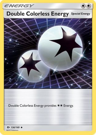 Double Colorless Energy (136) - Sun & Moon