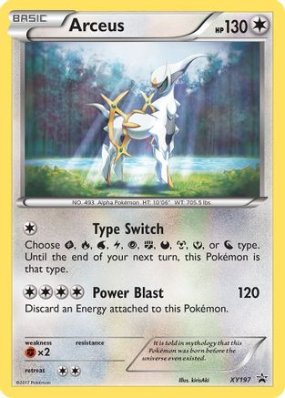 Arceus - XY197 (XY197) Holofoil - XY Promos