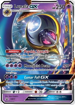 Lunala GX - SM17 (SM17) Holofoil - SM Promos