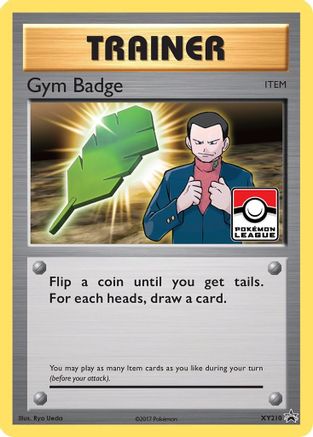 Gym Badge (XY210) (Giovanni) [XY: Black Star Promos] | Silver Goblin