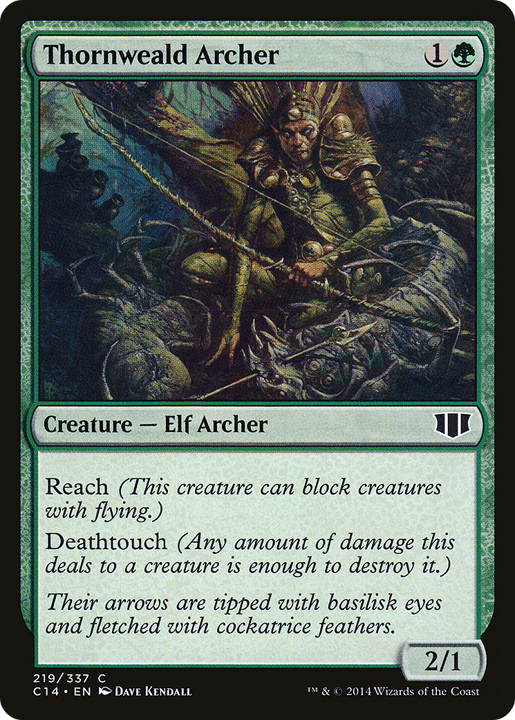 Thornweald Archer [Commander 2014] | Silver Goblin