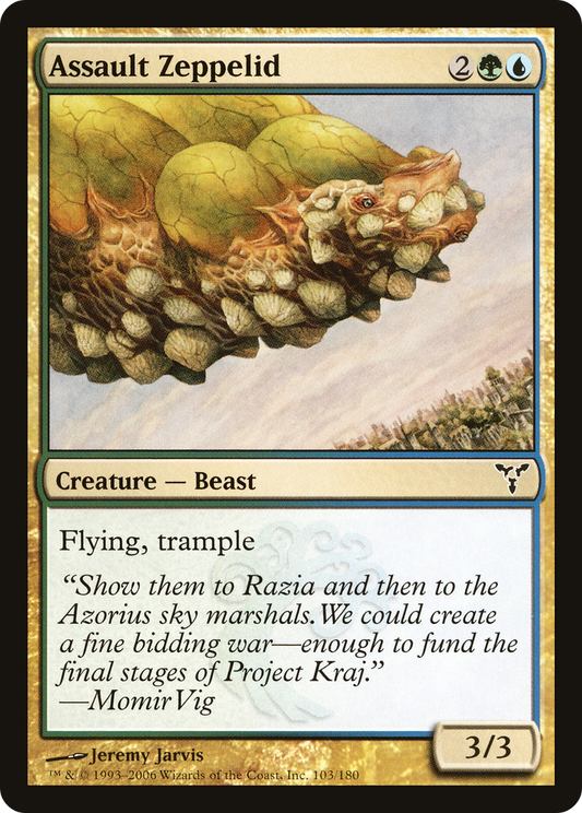 Assault Zeppelid [Dissension] Foil