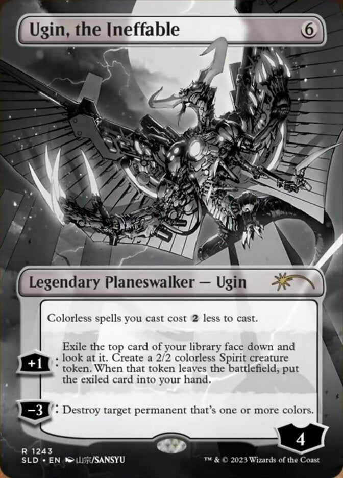 Ugin, the Ineffable (Borderless) [Secret Lair Drop Series] | Silver Goblin