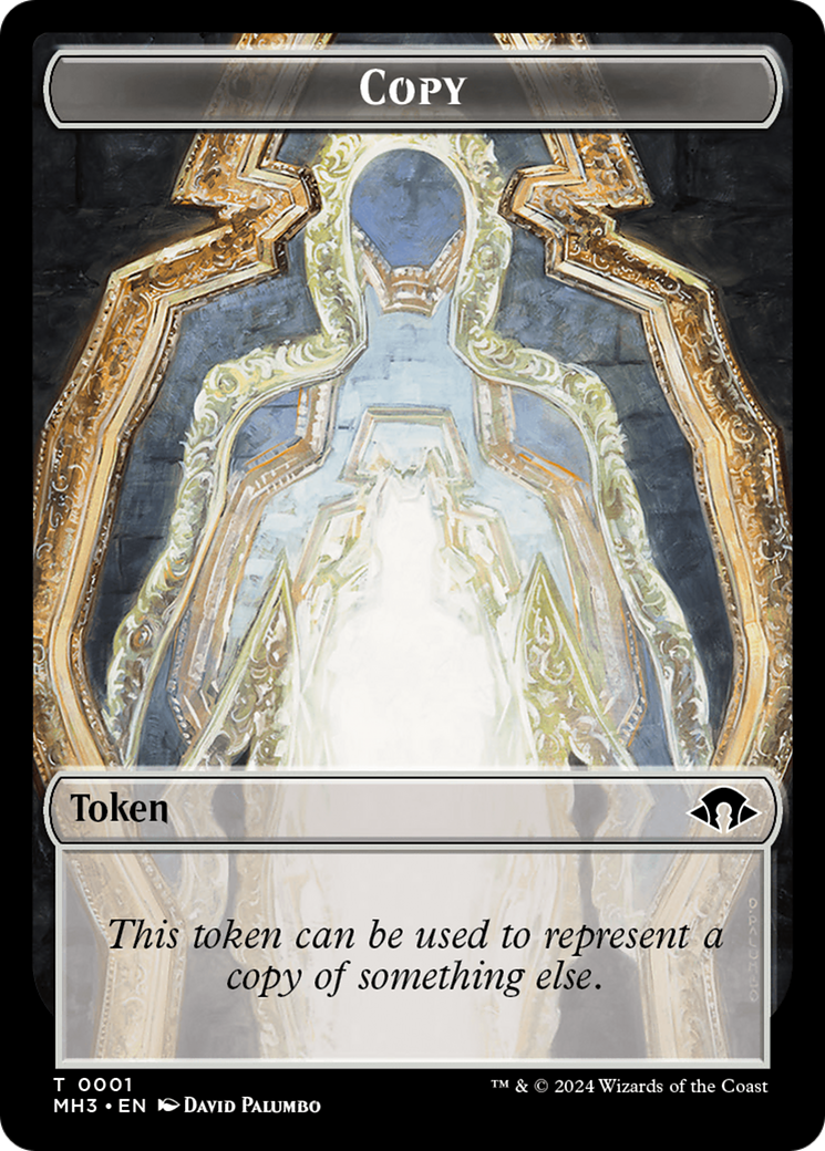 Thopter (Ripple Foil) // Copy Double-Sided Token [Modern Horizons 3 Commander Tokens] | Silver Goblin