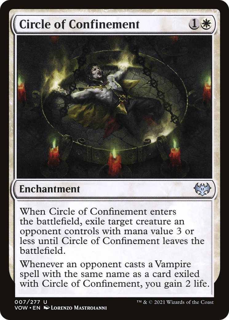 Circle of Confinement [Innistrad: Crimson Vow] | Silver Goblin