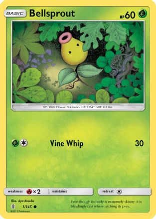 Bellsprout (1/145) [Sun & Moon: Guardians Rising] | Silver Goblin