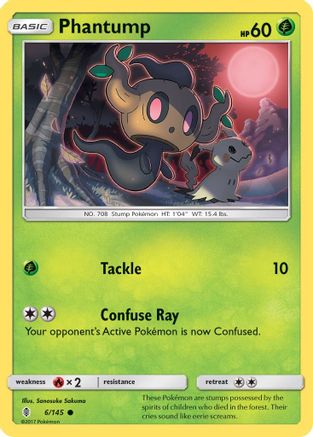 Phantump (6/145) [Sun & Moon: Guardians Rising]