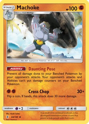 Machoke (64) - Guardians Rising