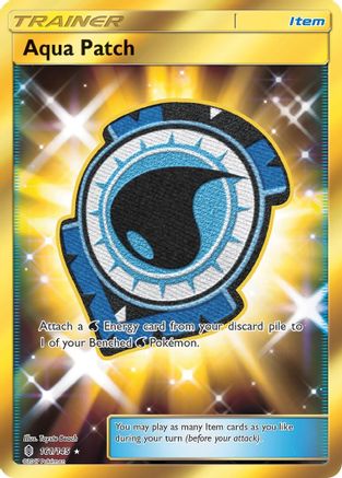 Aqua Patch (161/145) [Sun & Moon: Guardians Rising] | Silver Goblin